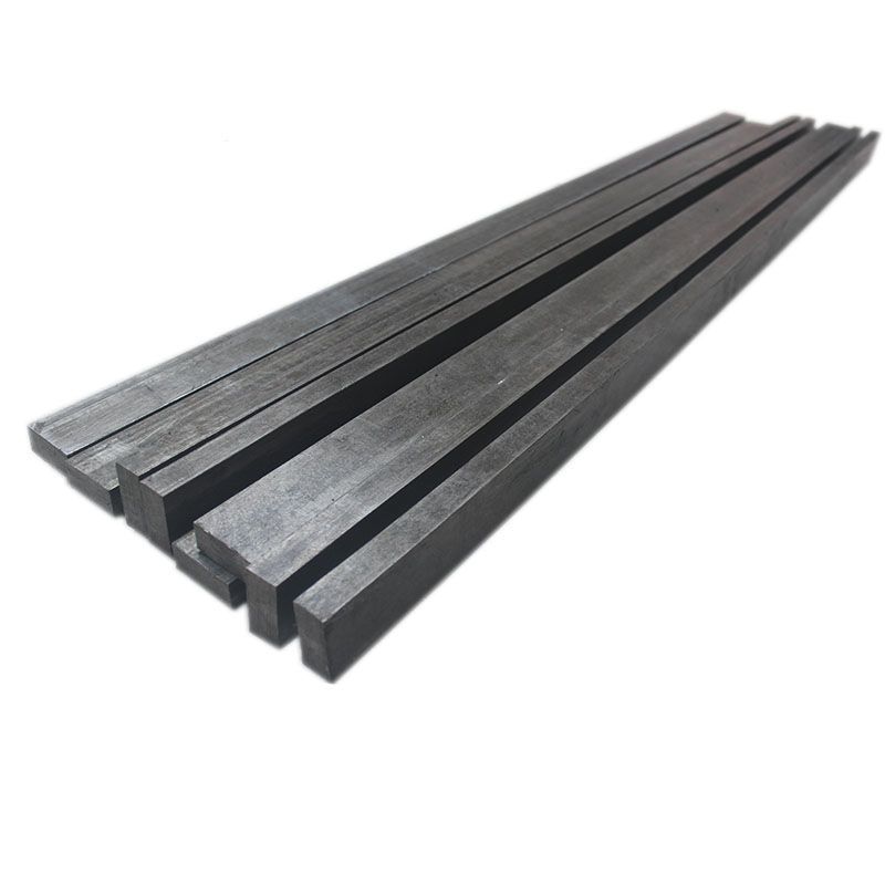Cold drawn square and flat steel bars for custom profile machining blanks