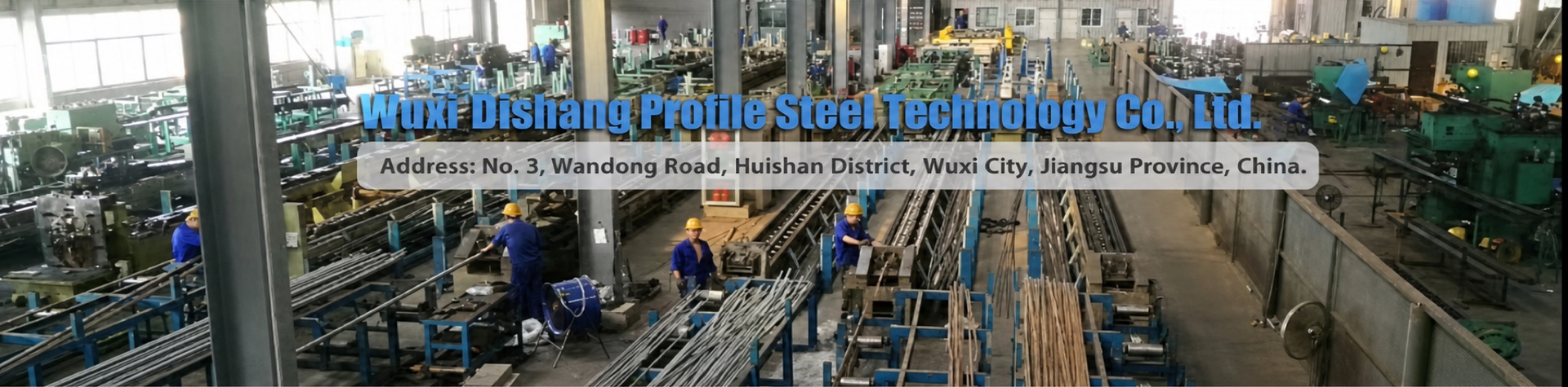 Wuxi Dishang cold drawn steel factory production workshop
